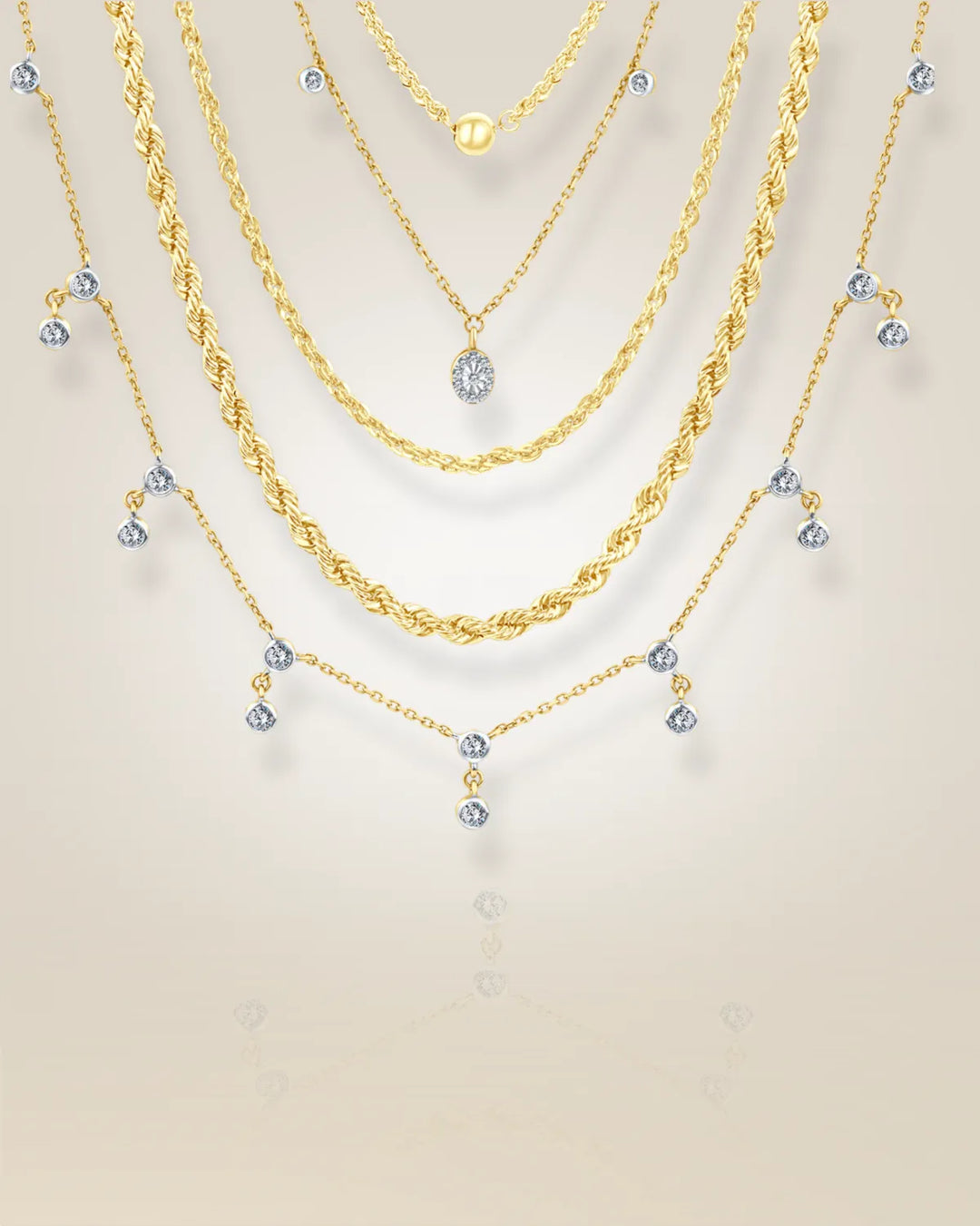Jawhara fine gold necklaces & pendants