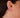 Iris one rectangle gold ear piercing