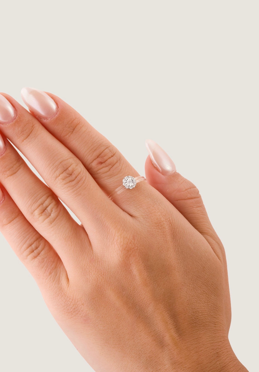 Floats sun flower diamond ring