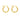 IRIS XO Gold Earring