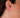 Iris infinty gold ear piercing