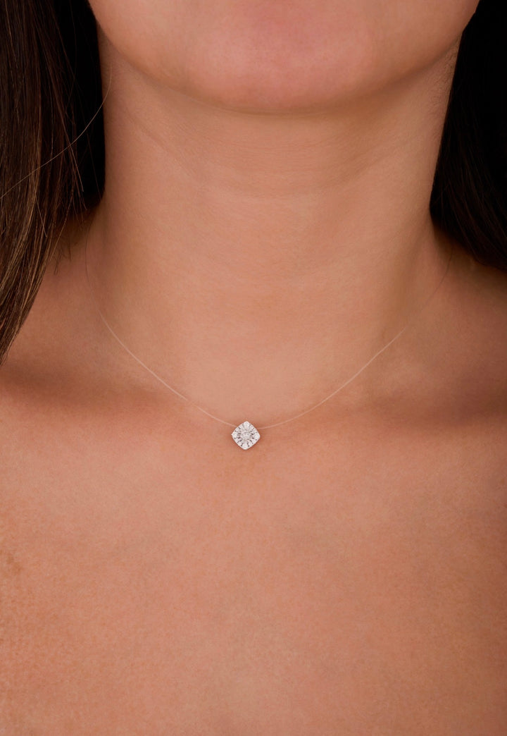 Floats diamond necklace