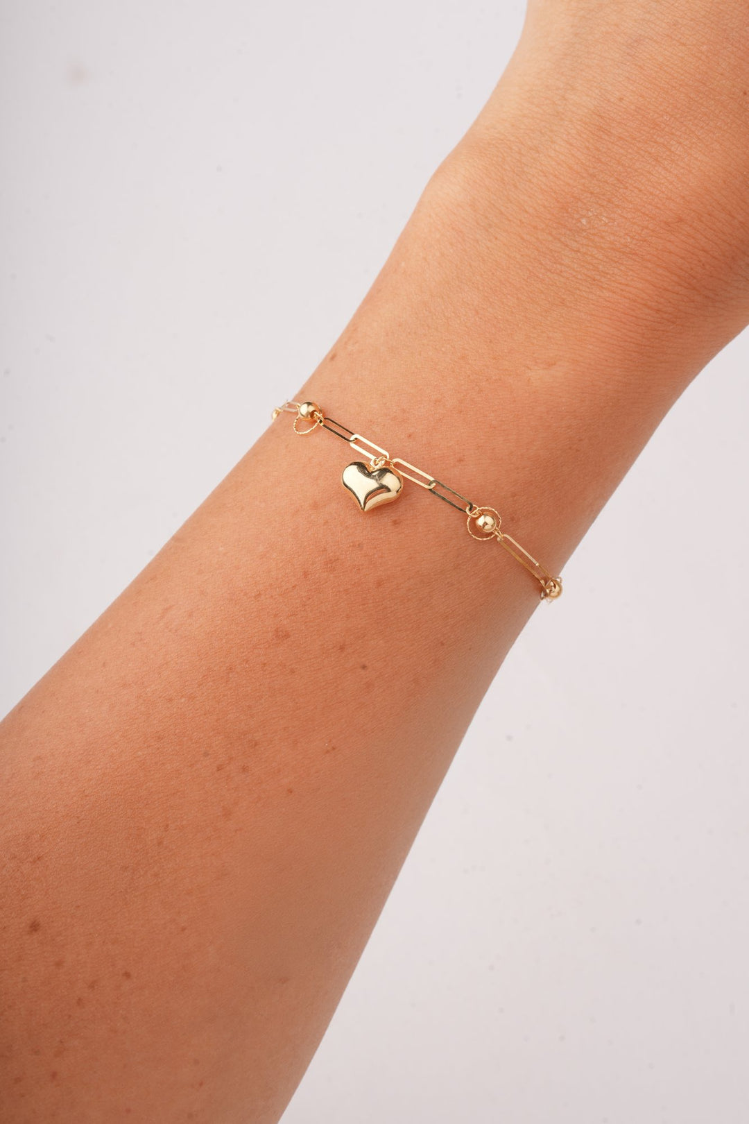 Iris Ever Heart Gold Bracelet