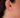 iris five tiny rectangles gold ear piercing