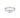 Classic stone white gold diamond ring