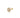 Iris rounded flower gold ear piercing