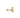 Iris arrow gold ear piercing