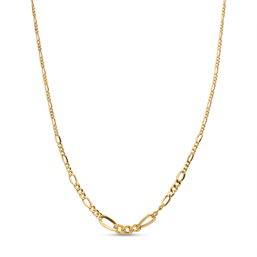Iris Mix Gourmet Gold Necklace