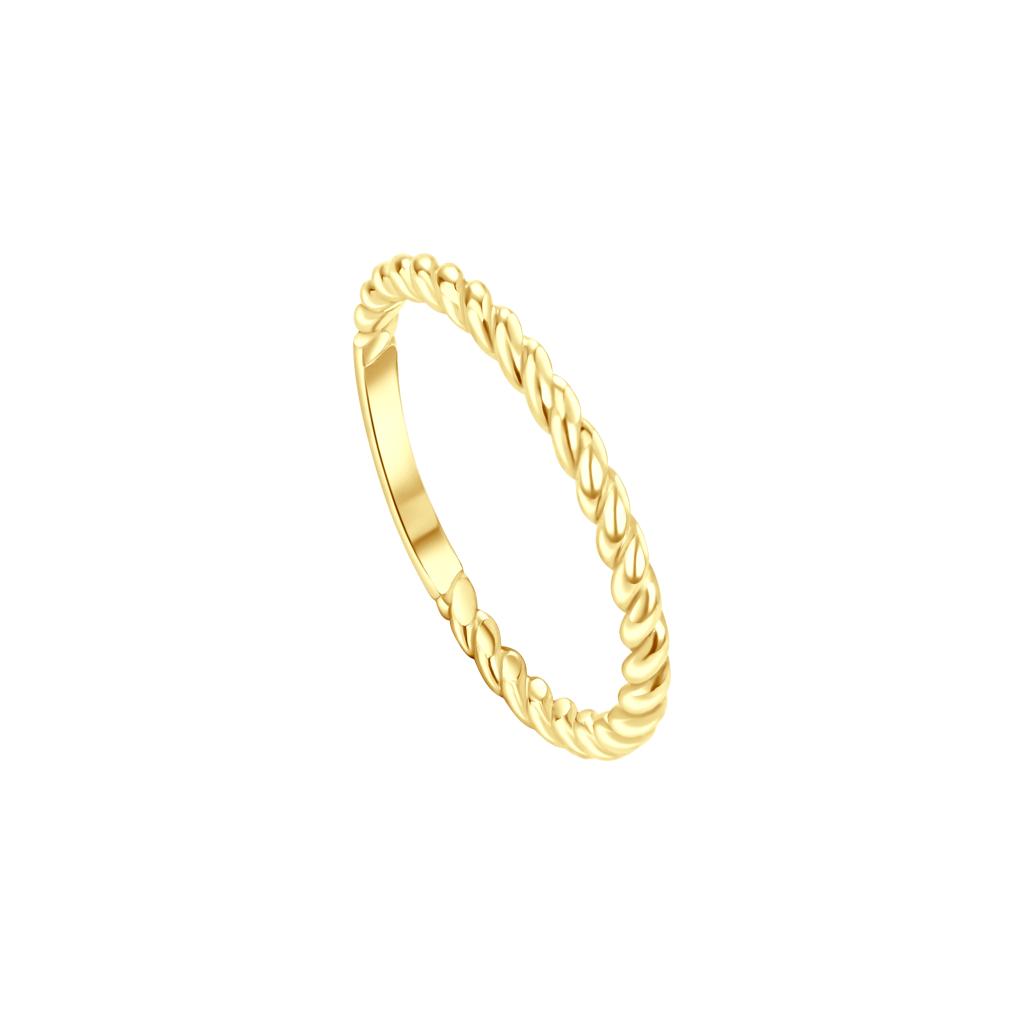 IRIS Coiled Gold Ring