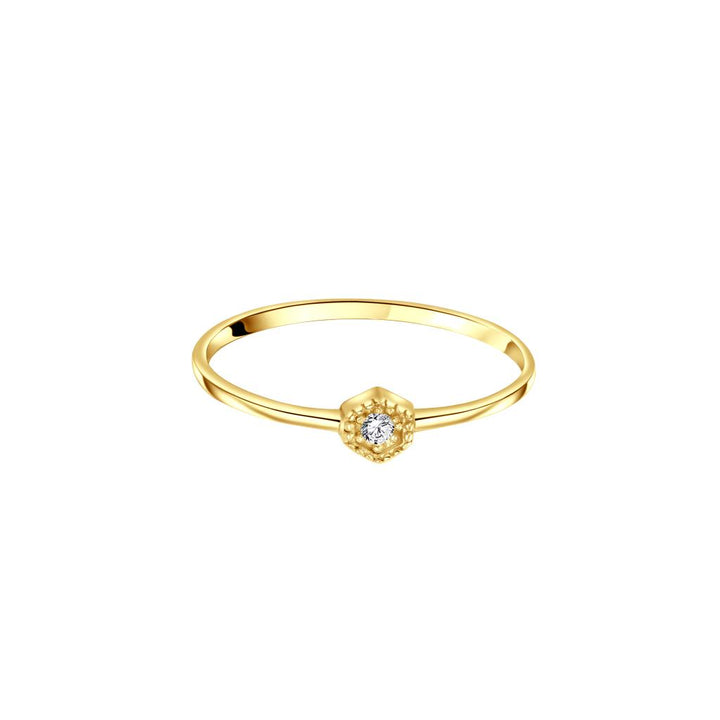 IRIS Stone Rose Gold Ring
