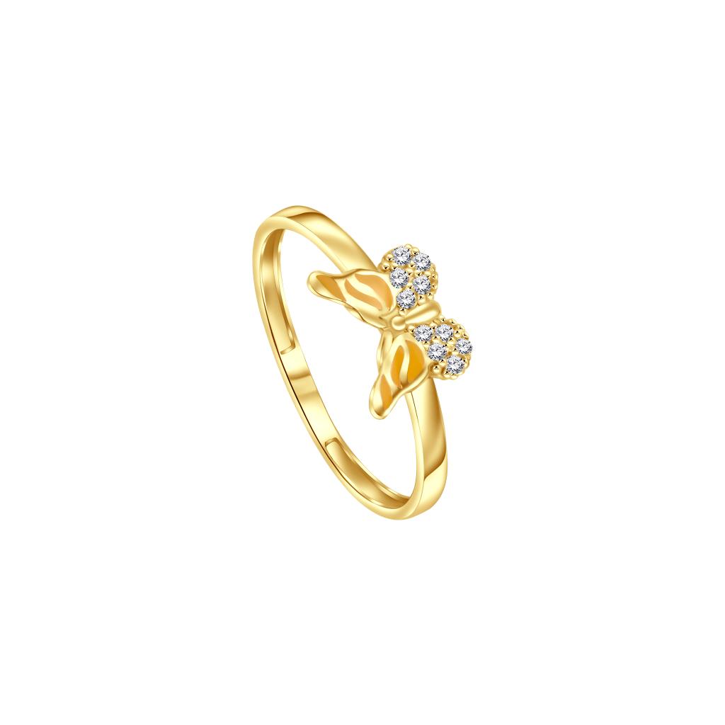 IRIS Butterfly Gold Ring