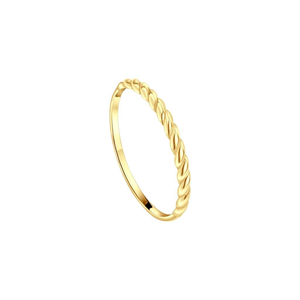 IRIS Twisted Gold Ring