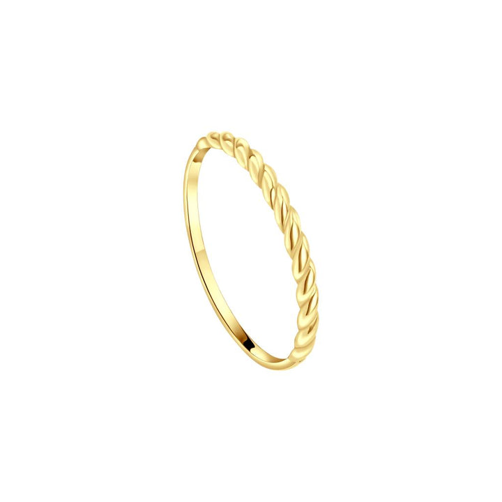 IRIS Twisted Gold Ring