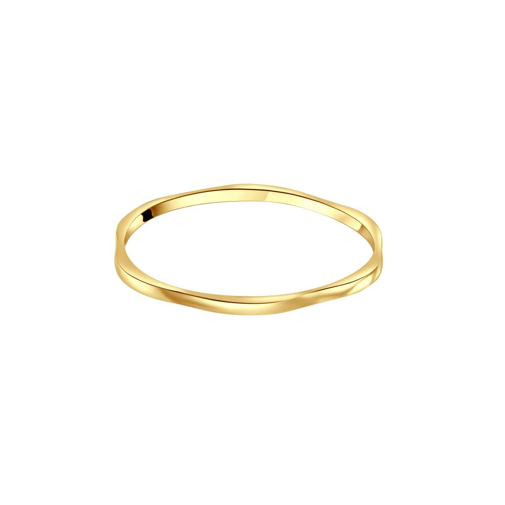 IRIS Cracked Gold Ring