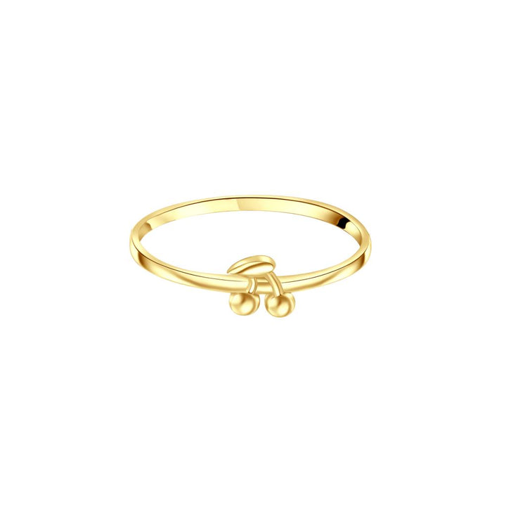 IRIS Cherry Gold Ring