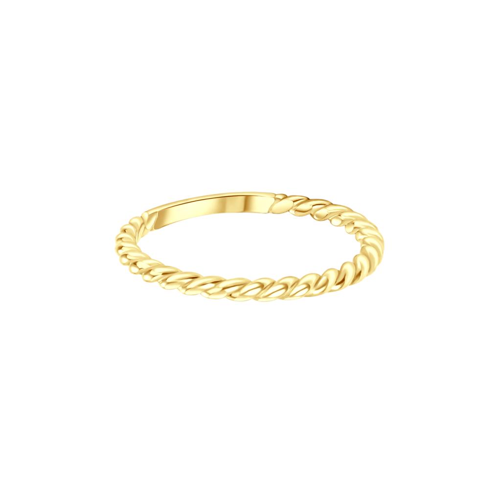 IRIS Coiled Gold Ring