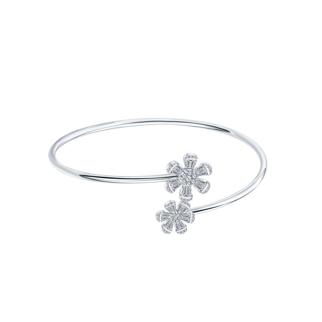 Trendy Flower Flex Bangle