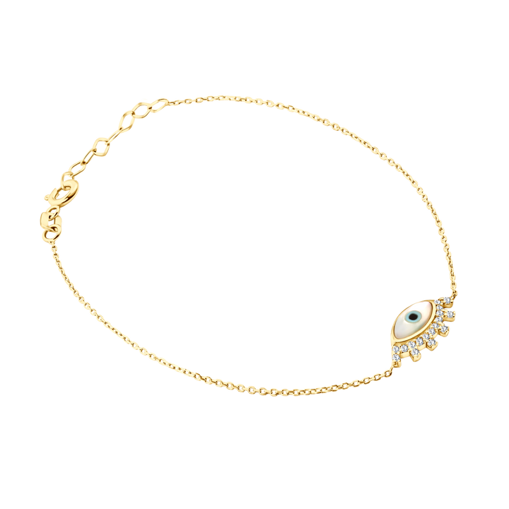 Eclat eye gold bracelet