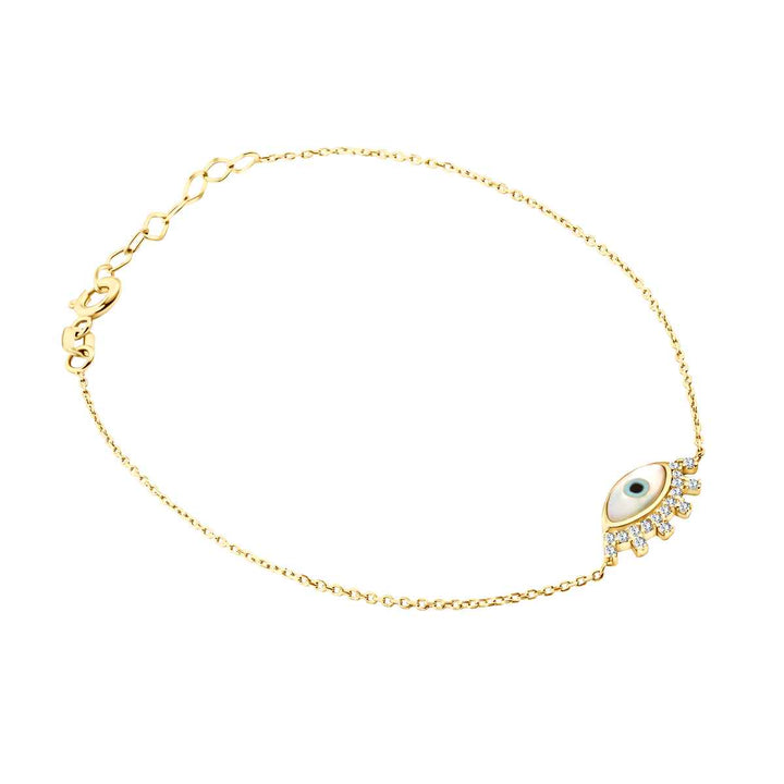 Eclat eye gold bracelet