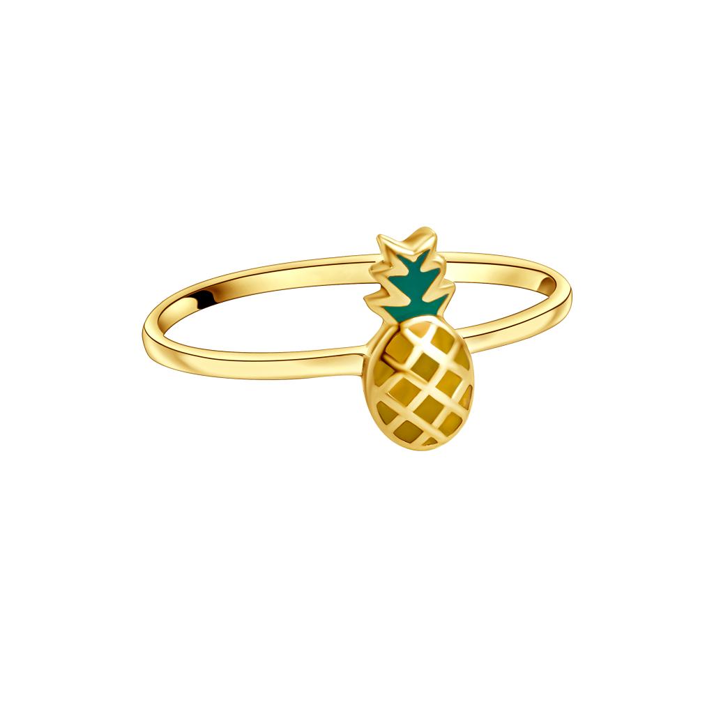 IRIS Pineapple Gold Ring