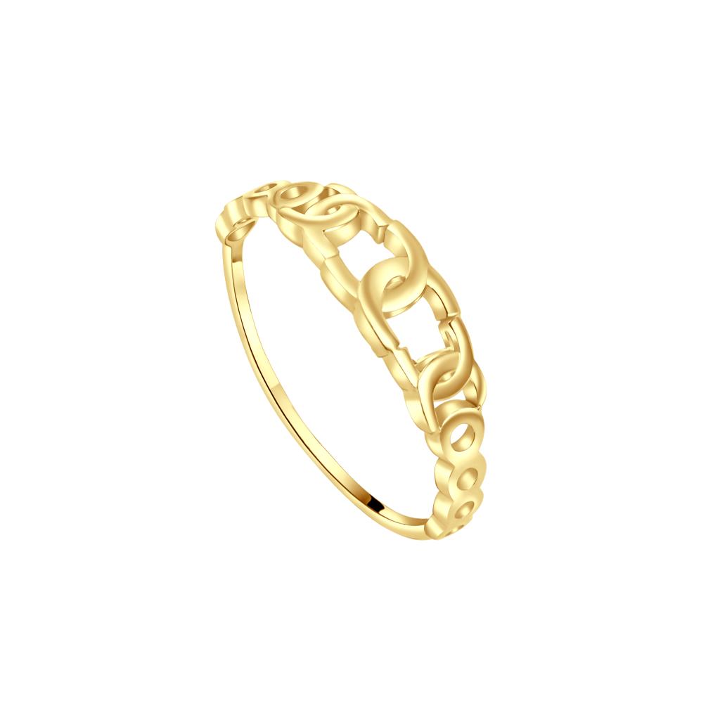 IRIS Linked Gold Ring