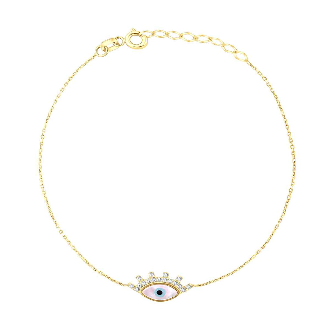 Eclat eye gold bracelet