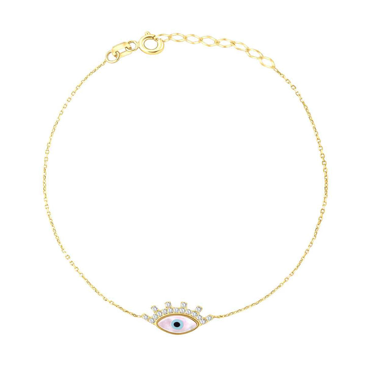 Eclat eye gold bracelet