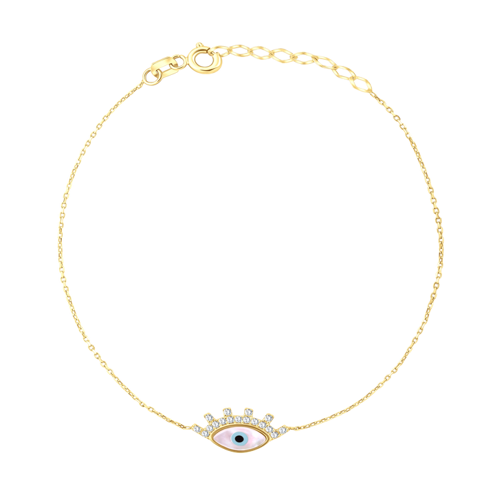 Eclat eye gold bracelet