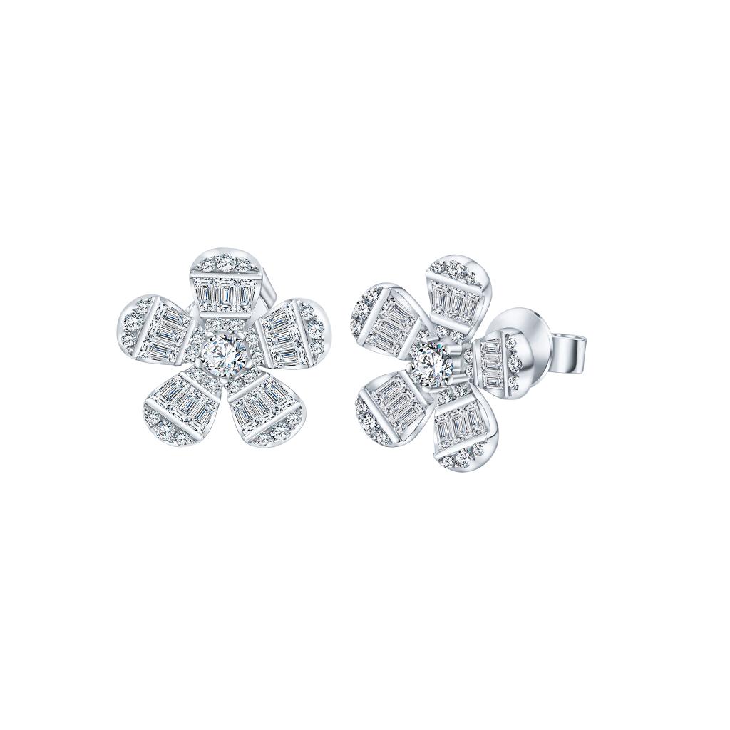 Trendy Flower Earring