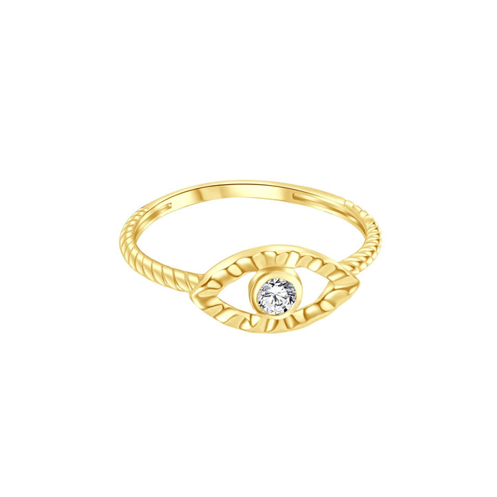 IRIS Eye Stone Gold Ring