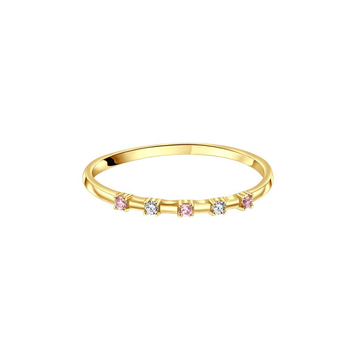IRIS Five Stones Gold Ring