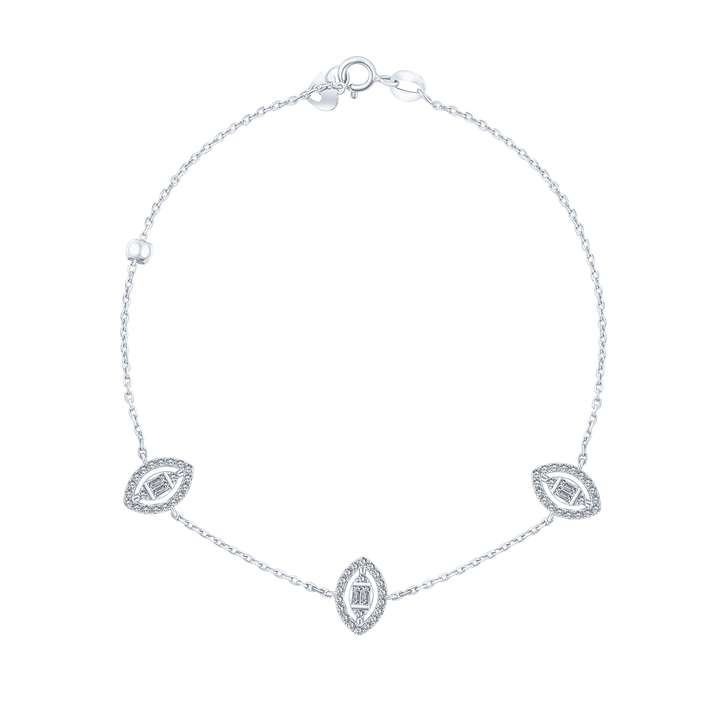 Trendy big pear Chain Bracelet