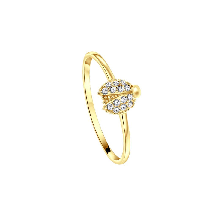 IRIS Scarab Gold Ring