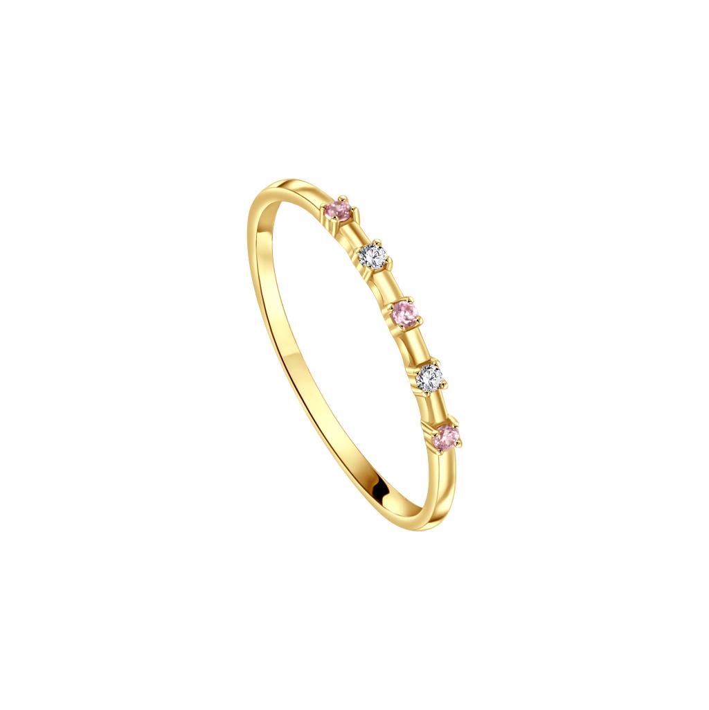 IRIS Five Stones Gold Ring