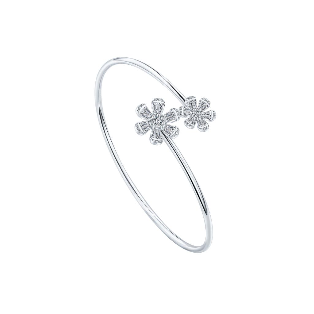 Trendy Flower Flex Bangle