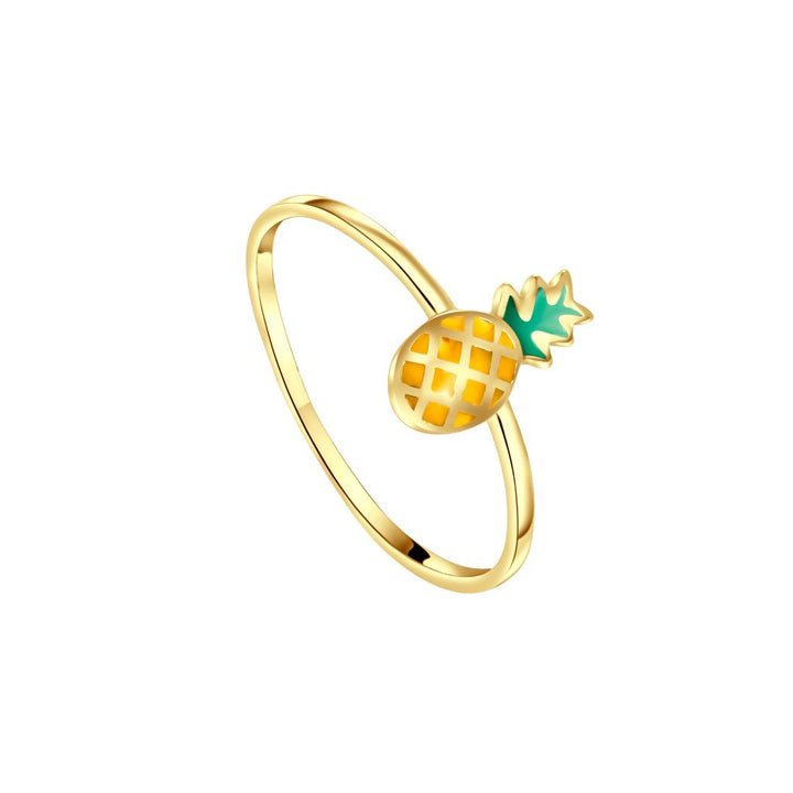 IRIS Pineapple Gold Ring