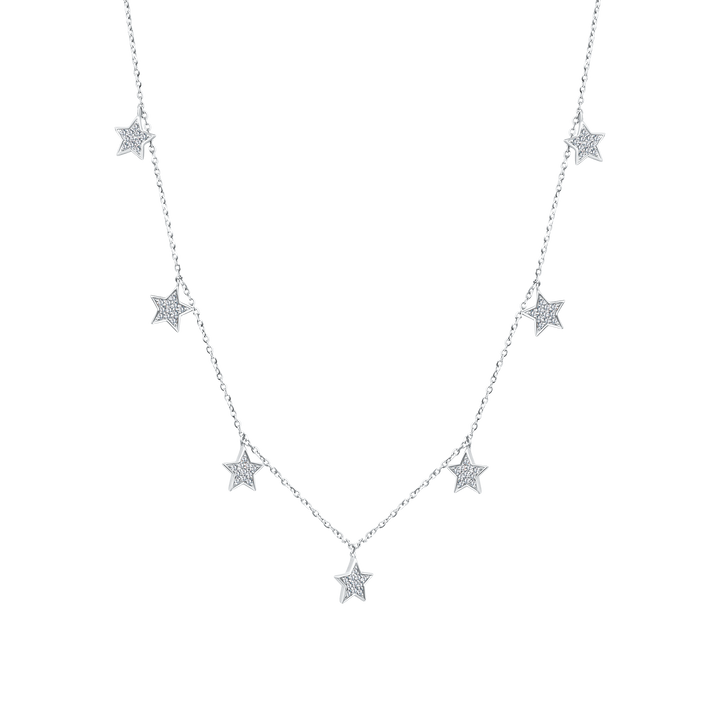 Trendy Star Diamond Necklace