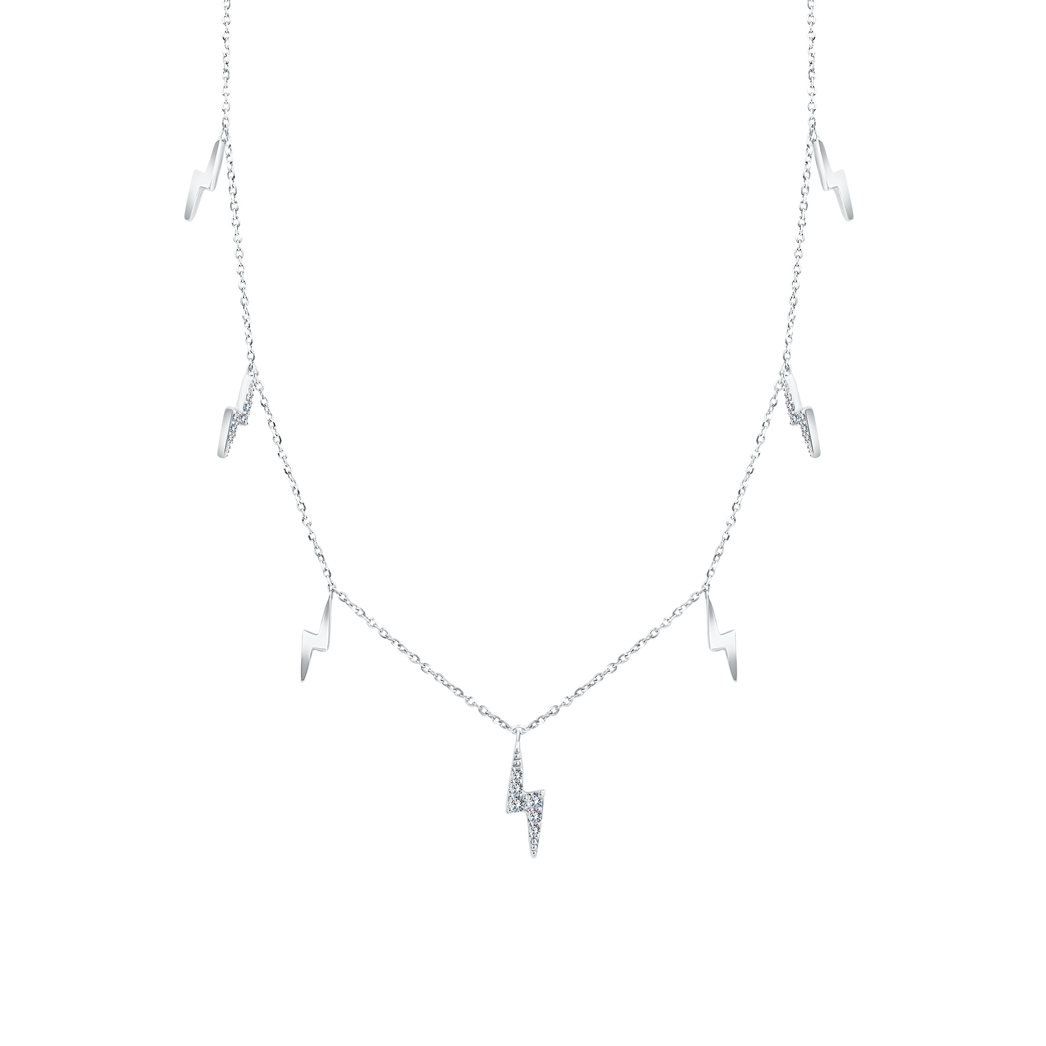 Trendy Thunder Diamond Necklace