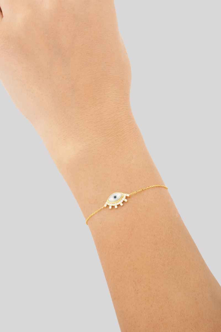 Eclat eye gold bracelet