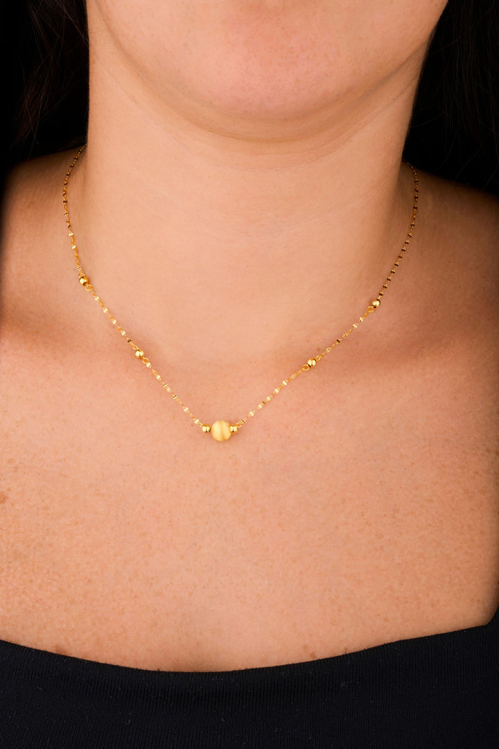 IRIS Mixed Gold Necklace