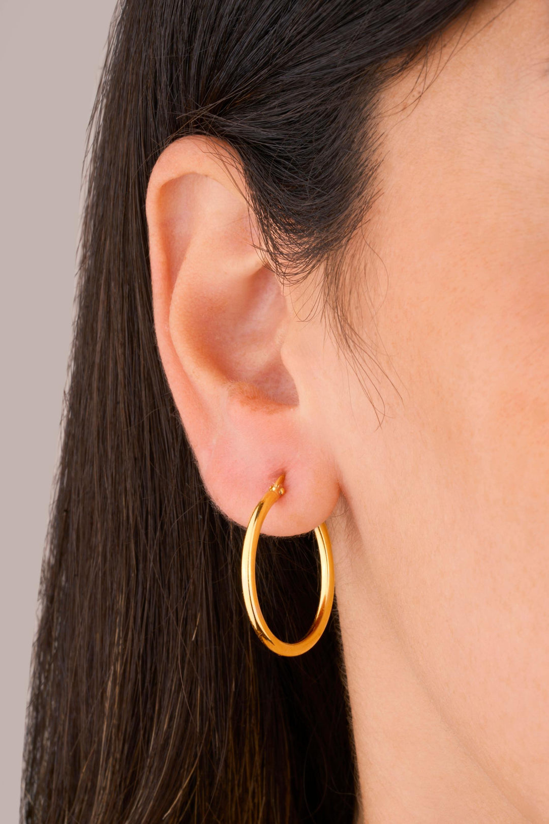 IRIS Huggy Hoop Gold Earring