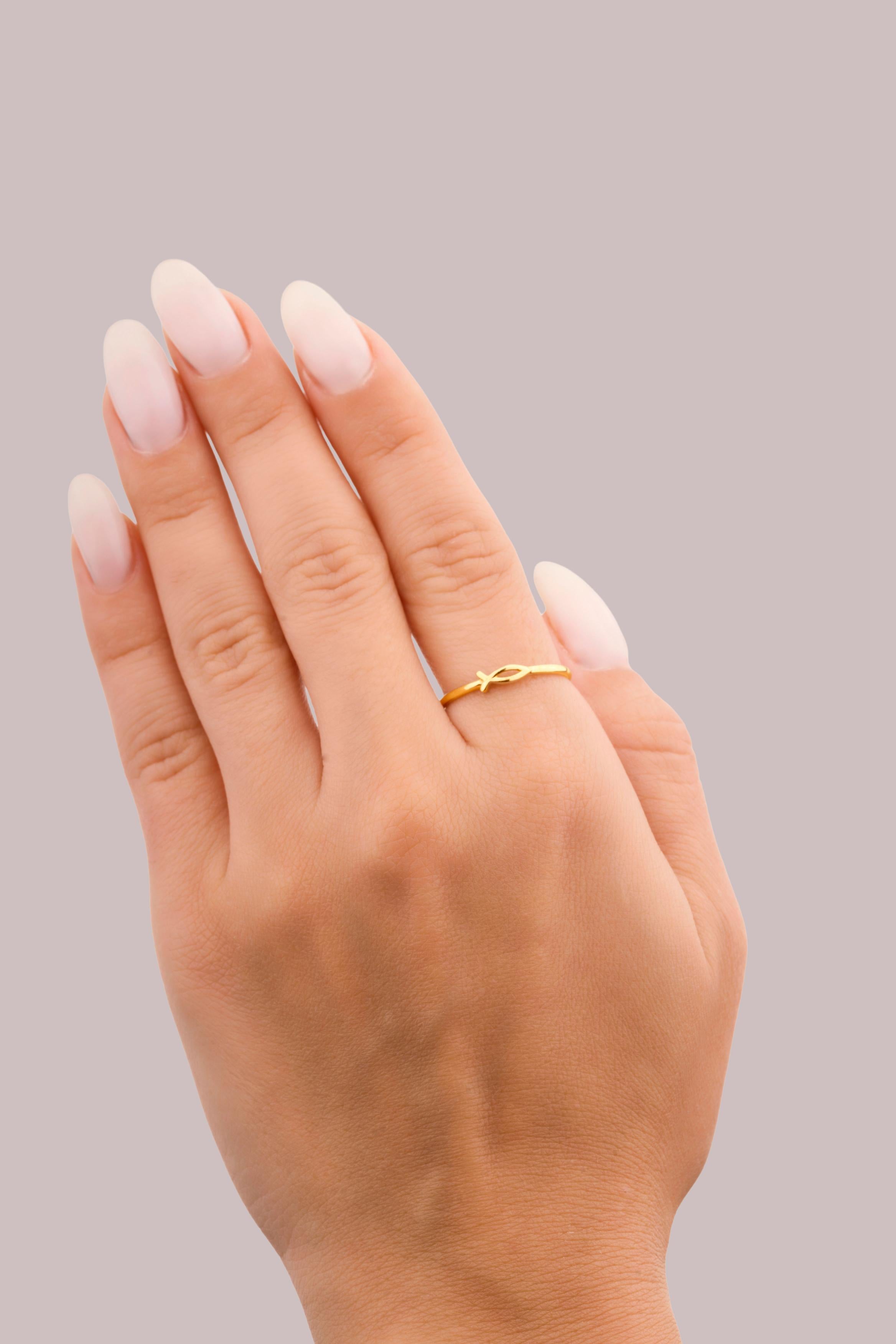 IRIS Infinity Gold Ring