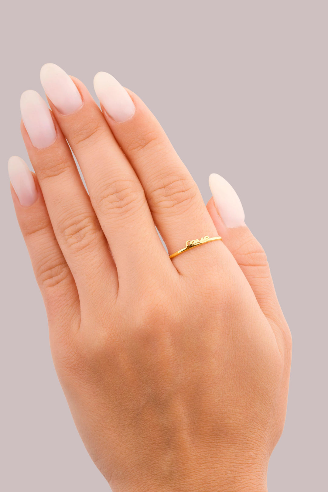 IRIS Love Gold Ring