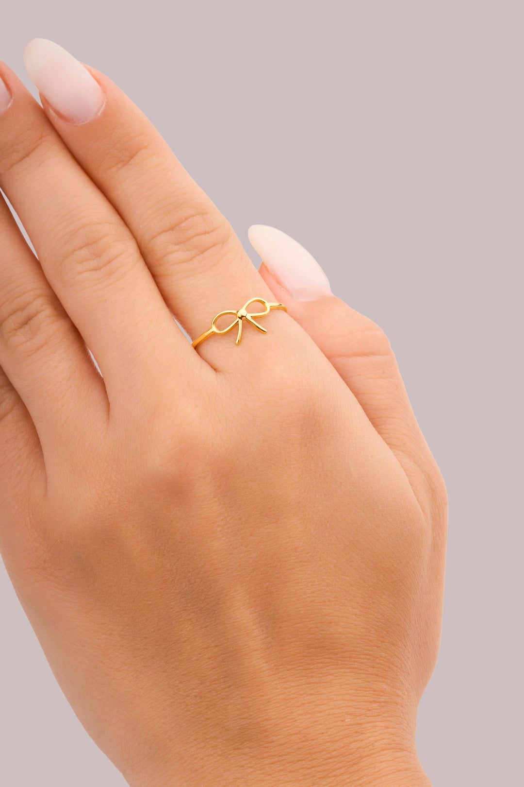 IRIS Bow Gold Ring