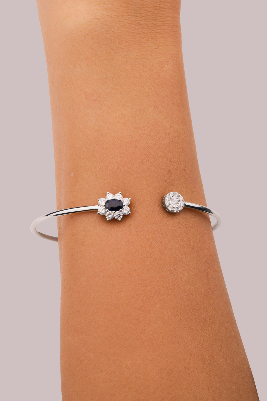 Diana Flex Sapphire Bangle