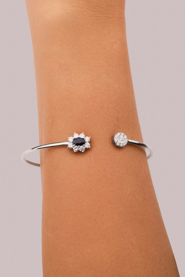 Diana Flex Sapphire Bangle