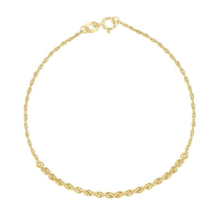 Iris Rope Gold Bracelet