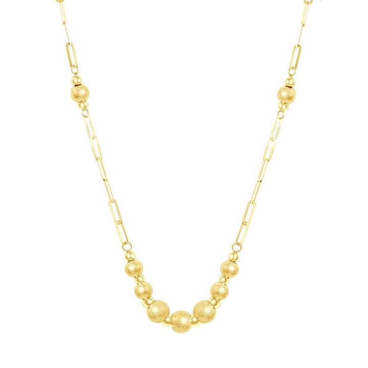 IRIS Balls Gold Necklace