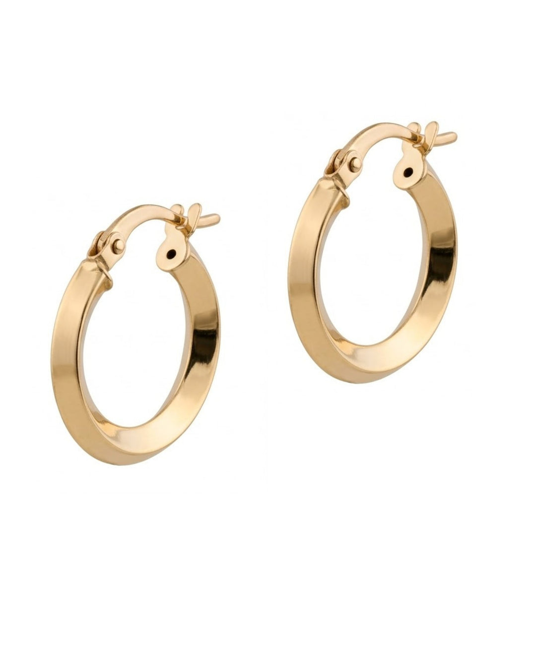 Iris Medium Gold Hoop Earring