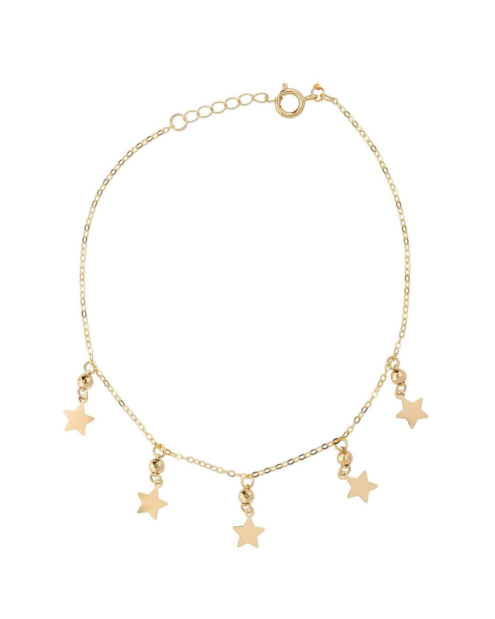Iris Stars Gold Bracelet